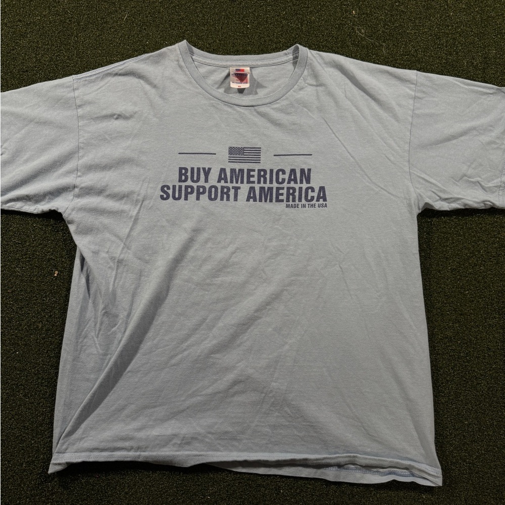 Graphic Tee “Buy American Support America"